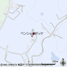 岡山県瀬戸内市牛窓町鹿忍6101-17周辺の地図