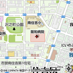 ミニストップＨＹ店（阪和病院）周辺の地図