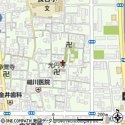 大阪府大阪市平野区長吉長原周辺の地図