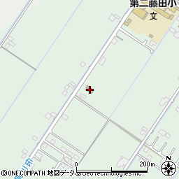 岡山県岡山市南区藤田594周辺の地図