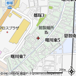 大阪府八尾市曙川東6丁目82周辺の地図