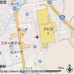 アピタ松阪三雲店周辺の地図
