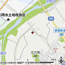 三重県名張市赤目町丈六504周辺の地図