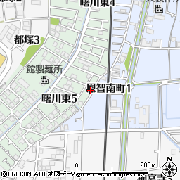 大阪府八尾市曙川東5丁目58周辺の地図