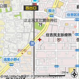 相互白衣株式会社　本店周辺の地図