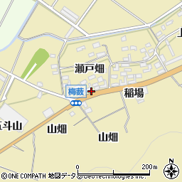 愛知県田原市亀山町瀬戸畑74周辺の地図