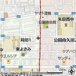 川崎マンション周辺の地図