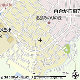 三重県名張市百合が丘東８番町124周辺の地図