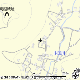 岡山県井原市神代町1971周辺の地図