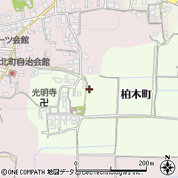 奈良県大和郡山市柏木町153周辺の地図