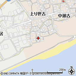 愛知県田原市池尻町上り世古72周辺の地図