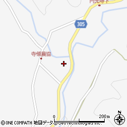 広島県山県郡安芸太田町寺領1906-1周辺の地図