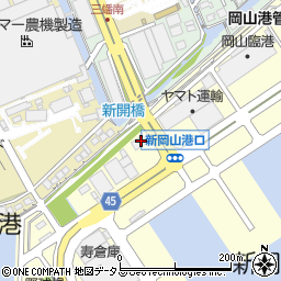岸本石材工業株式会社　本社周辺の地図