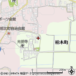 奈良県大和郡山市柏木町148周辺の地図