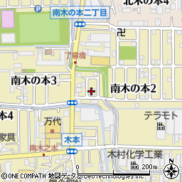 永和信用金庫八尾南支店周辺の地図
