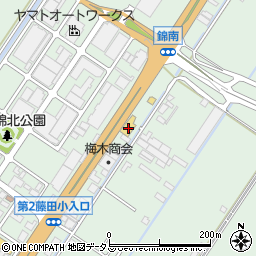 岡山スバル自動車岡山藤田店周辺の地図