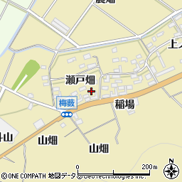 愛知県田原市亀山町瀬戸畑67周辺の地図