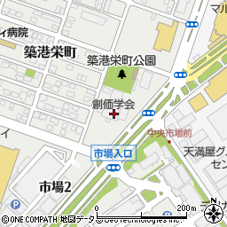 聖教新聞社岡山支局業務局周辺の地図