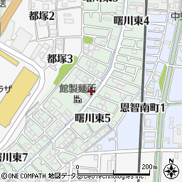 大阪府八尾市曙川東6丁目37周辺の地図