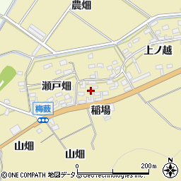 愛知県田原市亀山町瀬戸畑52周辺の地図