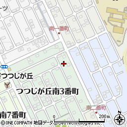 三重県名張市つつじが丘南３番町41周辺の地図