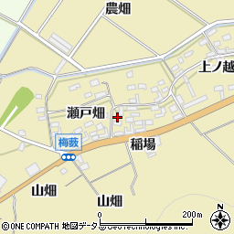 愛知県田原市亀山町瀬戸畑57周辺の地図