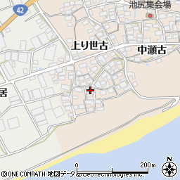 愛知県田原市池尻町上り世古80周辺の地図