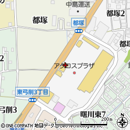 星乃珈琲店 アクロスプラザ八尾店周辺の地図