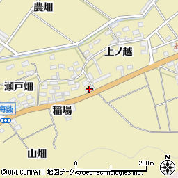 愛知県田原市亀山町瀬戸畑43周辺の地図