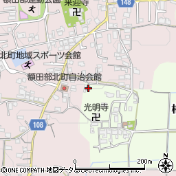 奈良県大和郡山市柏木町135周辺の地図