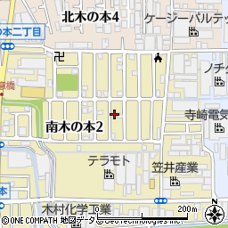 大阪府八尾市南木の本2丁目24 24の地図 住所一覧検索 地図マピオン
