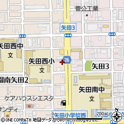 まこと屋長居公園南店周辺の地図