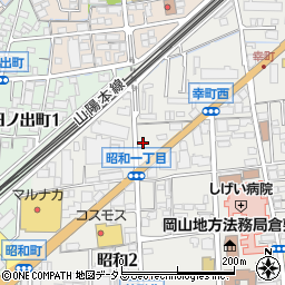 昭和第３駐車場周辺の地図