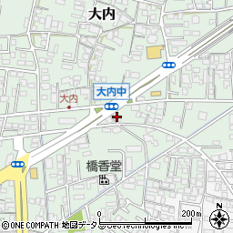 ラビット倉敷　大内店周辺の地図
