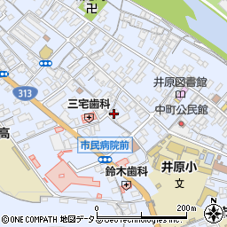 鍵屋の緊急隊・井原店周辺の地図