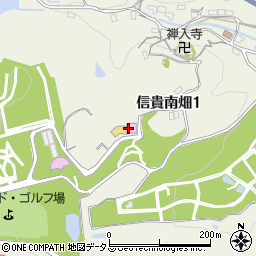 奈良県生駒郡三郷町信貴南畑周辺の地図