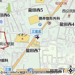 トヨタレンタリース奈良西大和店周辺の地図