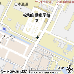 松和産業社員寮周辺の地図