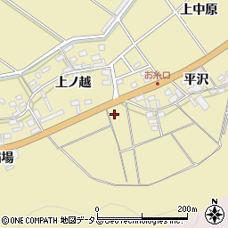 愛知県田原市亀山町稲場周辺の地図