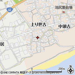 愛知県田原市池尻町上り世古47周辺の地図