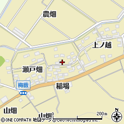 愛知県田原市亀山町瀬戸畑32周辺の地図