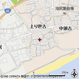 愛知県田原市池尻町上り世古46周辺の地図