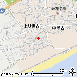 愛知県田原市池尻町上り世古54周辺の地図