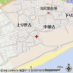 愛知県田原市池尻町上り世古60周辺の地図
