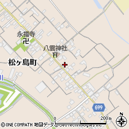 三重県松阪市松ヶ島町657周辺の地図