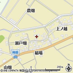 愛知県田原市亀山町瀬戸畑31周辺の地図