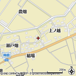 愛知県田原市亀山町瀬戸畑38周辺の地図