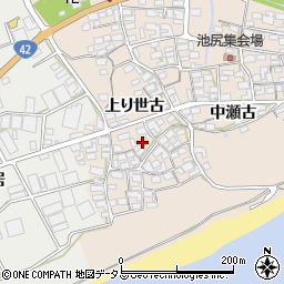 愛知県田原市池尻町上り世古44周辺の地図