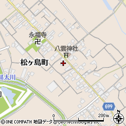 三重県松阪市松ヶ島町958周辺の地図