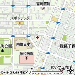 阪和会館周辺の地図